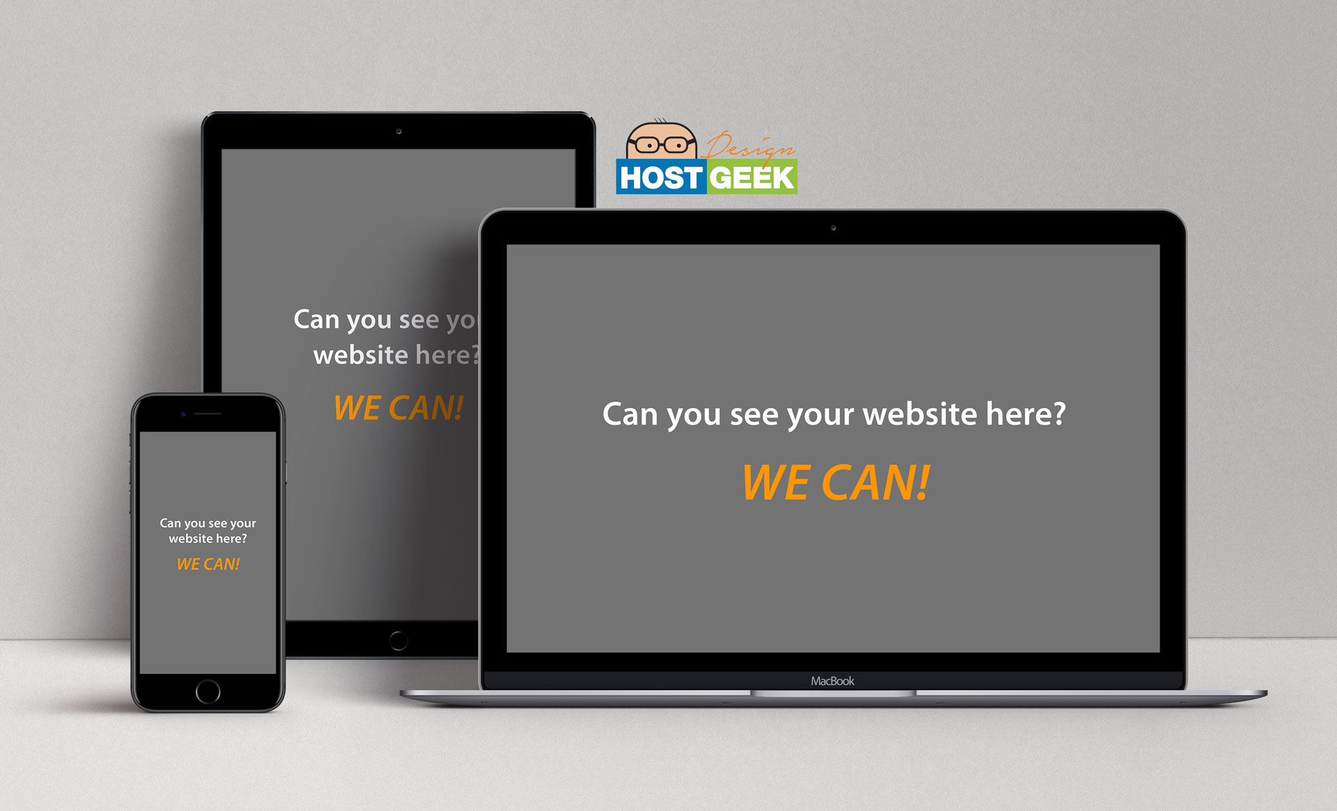 We can see your website here!