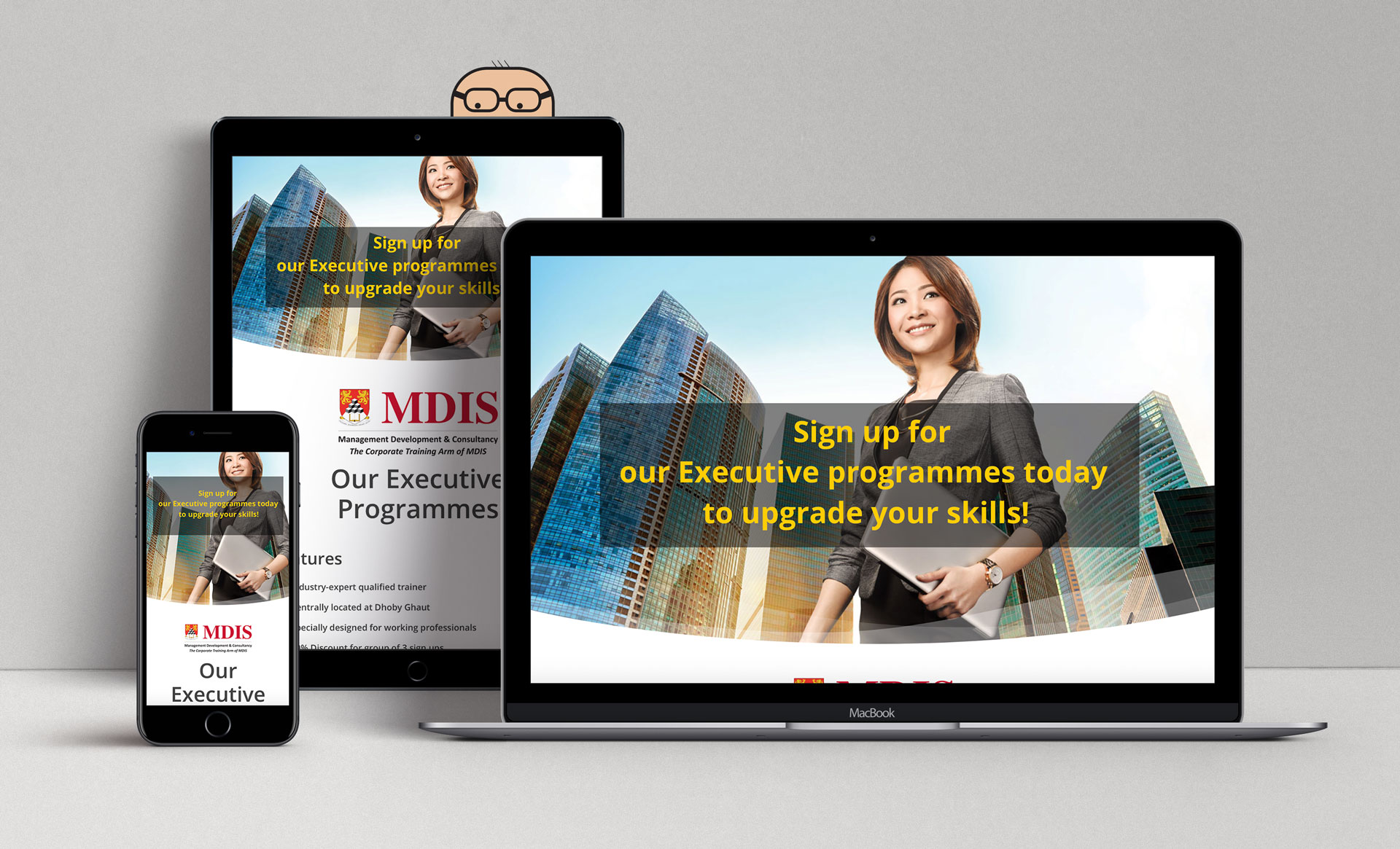 MDIS Executive Programmes Mockup