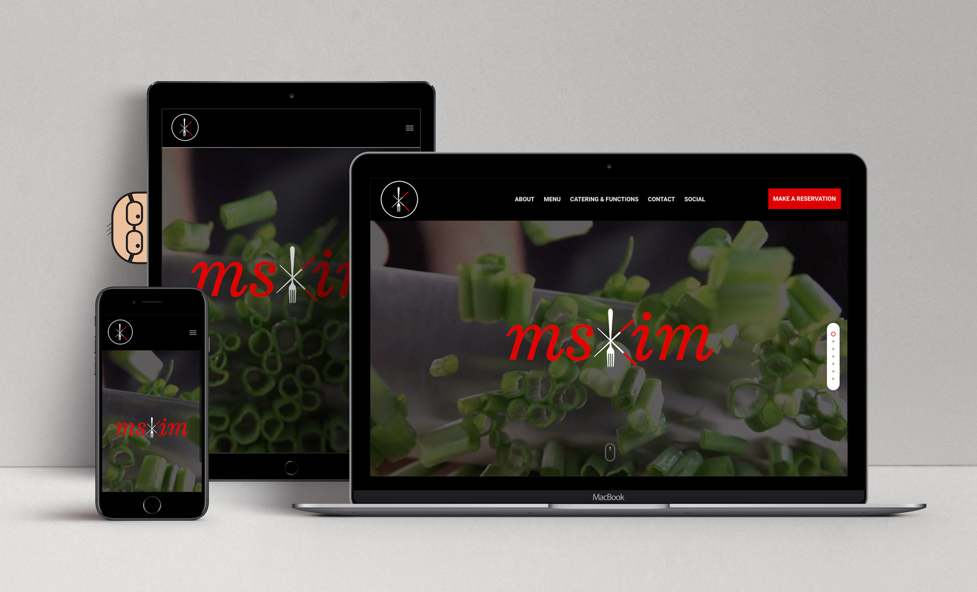 Ms Kim Vietnamese Restaurant 1 Ms Kim Vietnamese Mockup